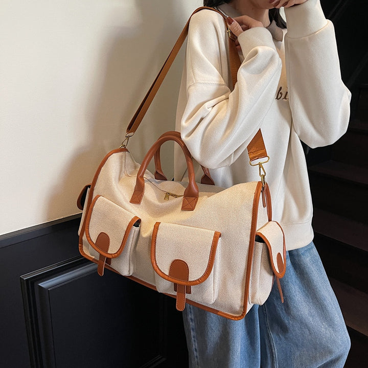 Elegant Leisure Duffel Bag with Multiple Compartments Stornfield