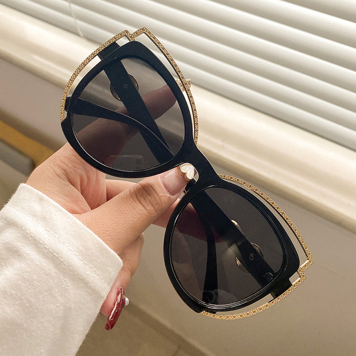 Women Cat-Eye Sunglasses with Sparkling Detail Stornfield
