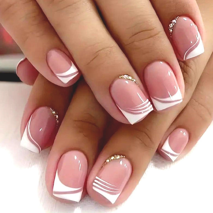 Nail art design with elegant accents Stornfield