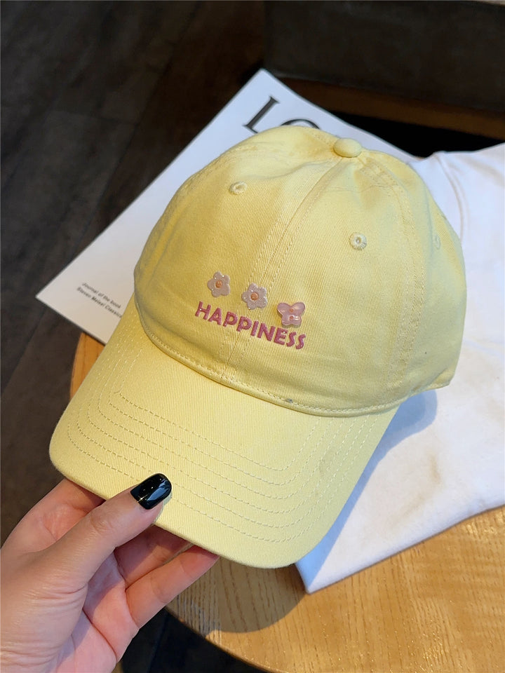 Women's Embroidered Happiness Baseball Cap Stornfield