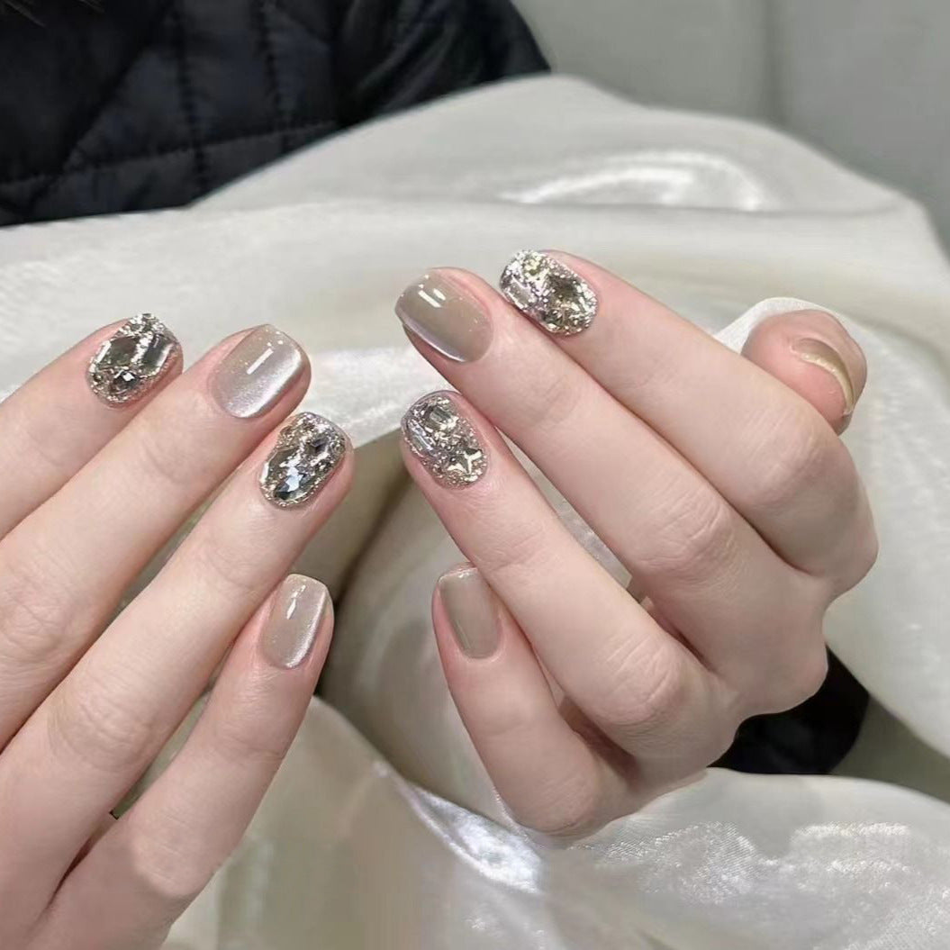 Glamorous Metallic Nail Art Set Stornfield