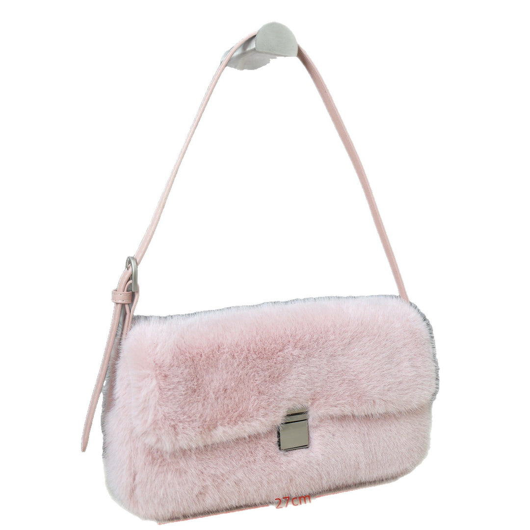 Faux Fur Evening Clutch