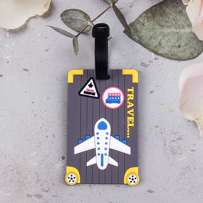 Fun Airplane-Themed Luggage Tag Stornfield