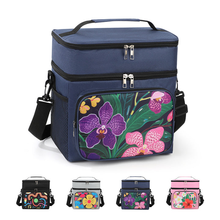 Insulated Floral Lunch Cooler Bag Stornfield