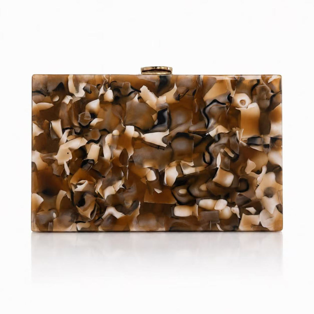 Artistic Acrylic Evening Clutch