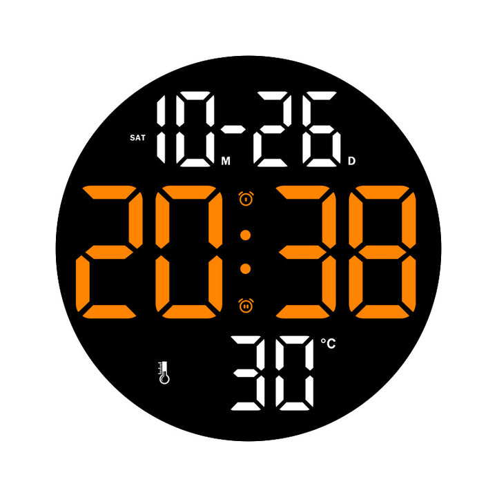 Digital wall clock with temperature and hygrometer function Stornfield