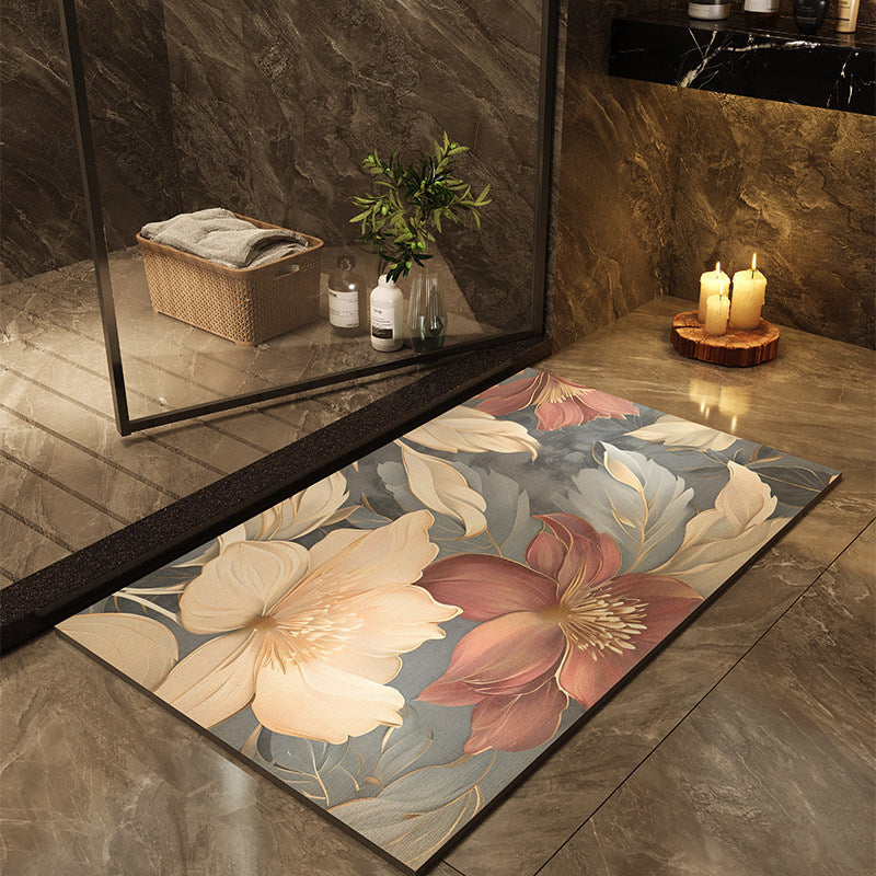 Modern Abstract Non-Slip Bath Mat