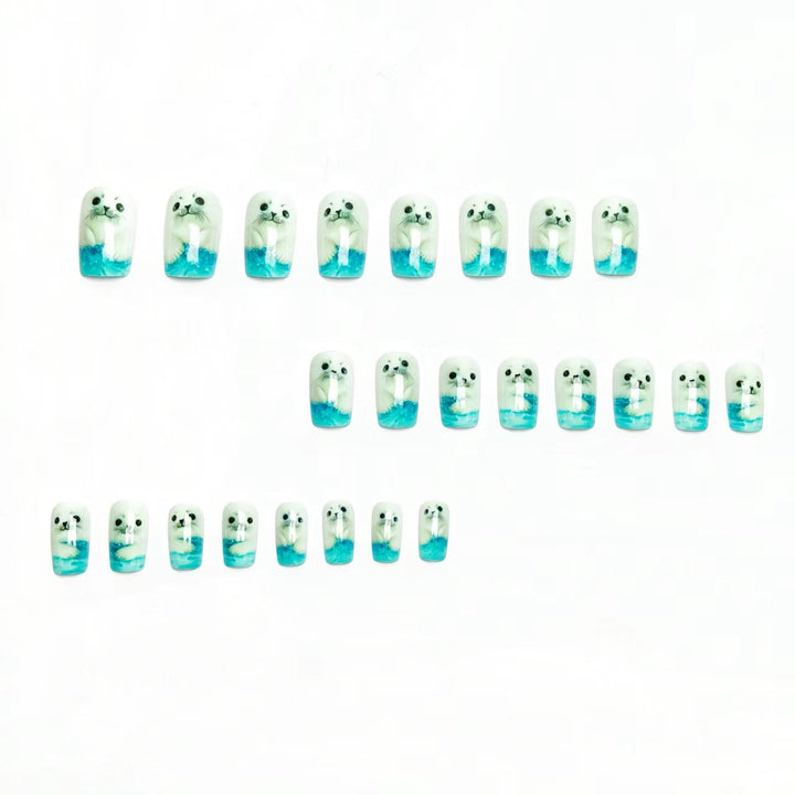 3D Seal-Themed Nail Art Stornfield