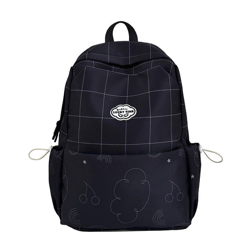 Playful Patterned School Backpack Stornfield