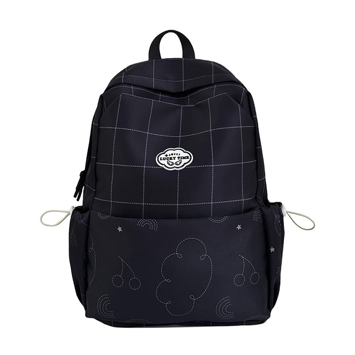 Playful Patterned School Backpack Stornfield
