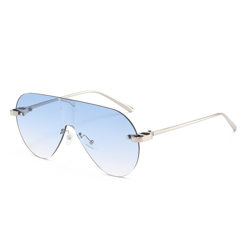 Ladies Oversized Sunglasses in Modern Aviator Style Stornfield