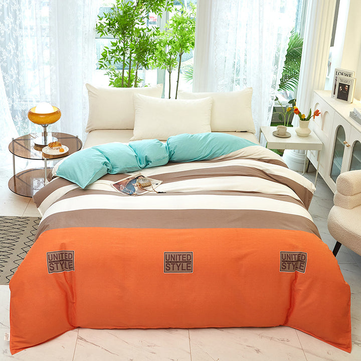 Elegant Floral Patterned Duvet Cover Set