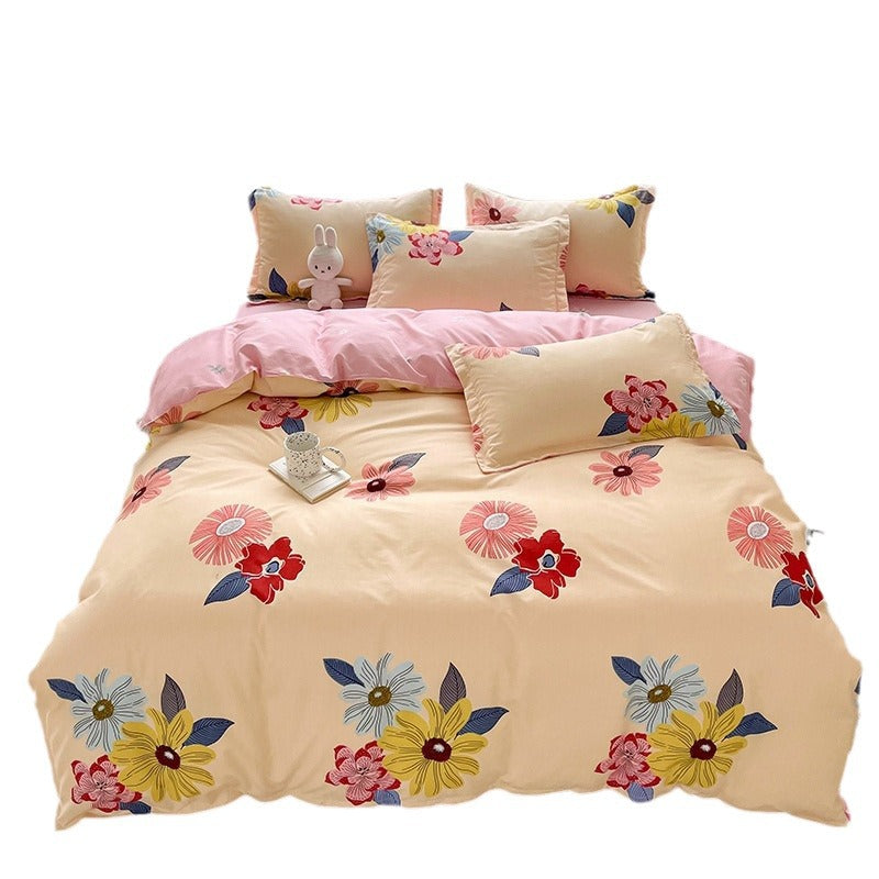 Floral Printed Duvet Cover Set