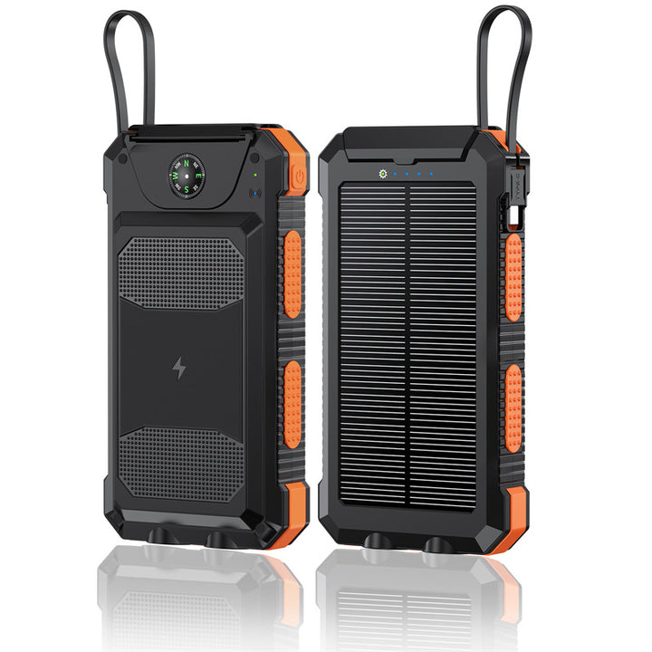 Waterproof Solar Power Bank with Built-in Compass Stornfield
