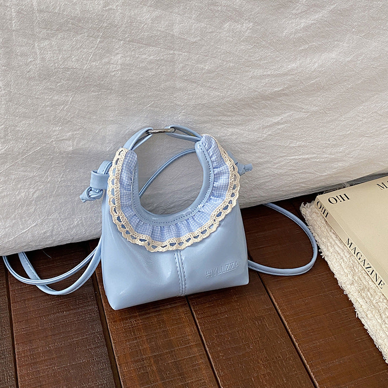 Ruffled Mini Handbag
