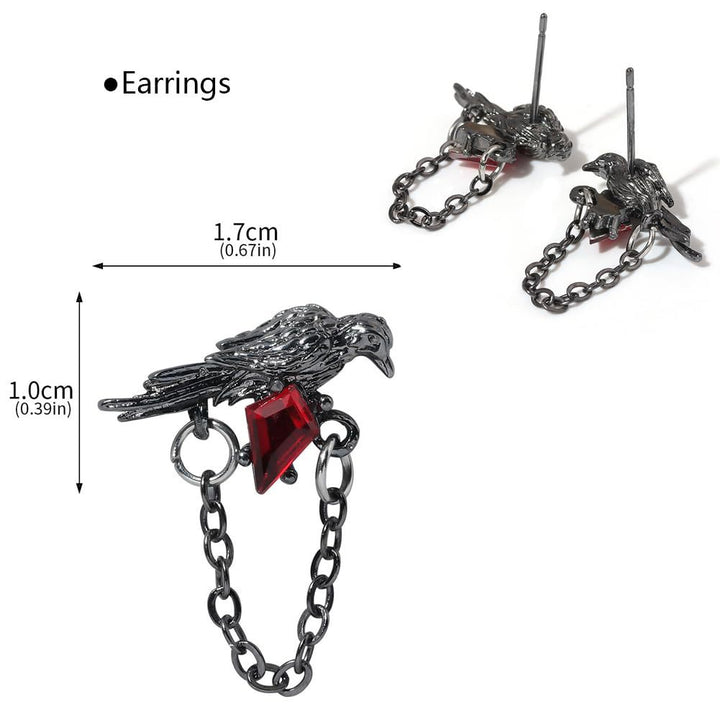 Cat-Themed Charm Jewelry Set Stornfield