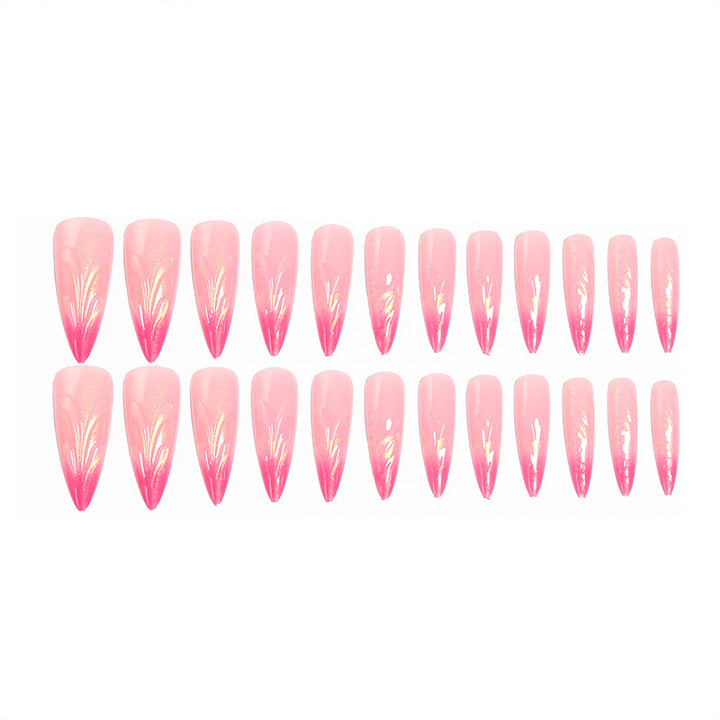 Artificial nails in modern design with pointed accents Stornfield