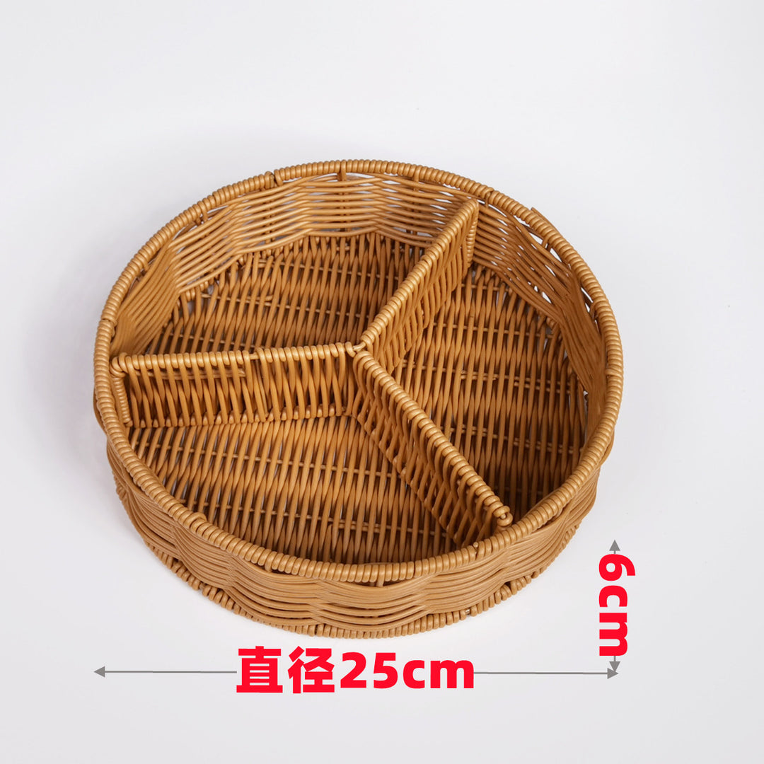 Women’s beef serving basket with four compartments Stornfield