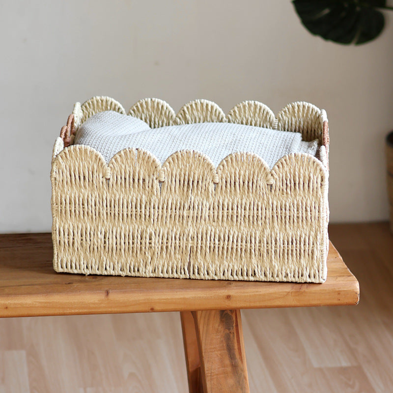 Handwoven storage basket Stornfield