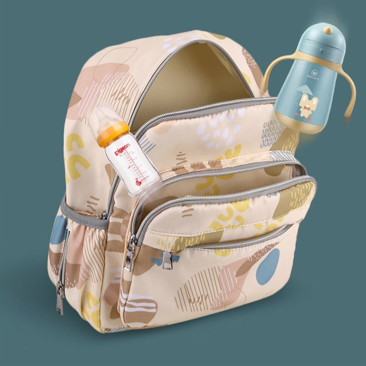 Floral Print Multi-Compartment Backpack Stornfield