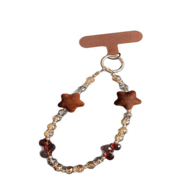 Decorative Beaded Charm Keychain Stornfield 1790135858