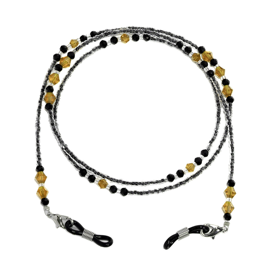 Elegant Purple Beaded Eyewear Chain Stornfield