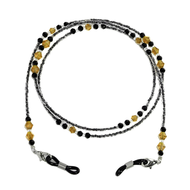 Elegant Purple Beaded Eyewear Chain Stornfield