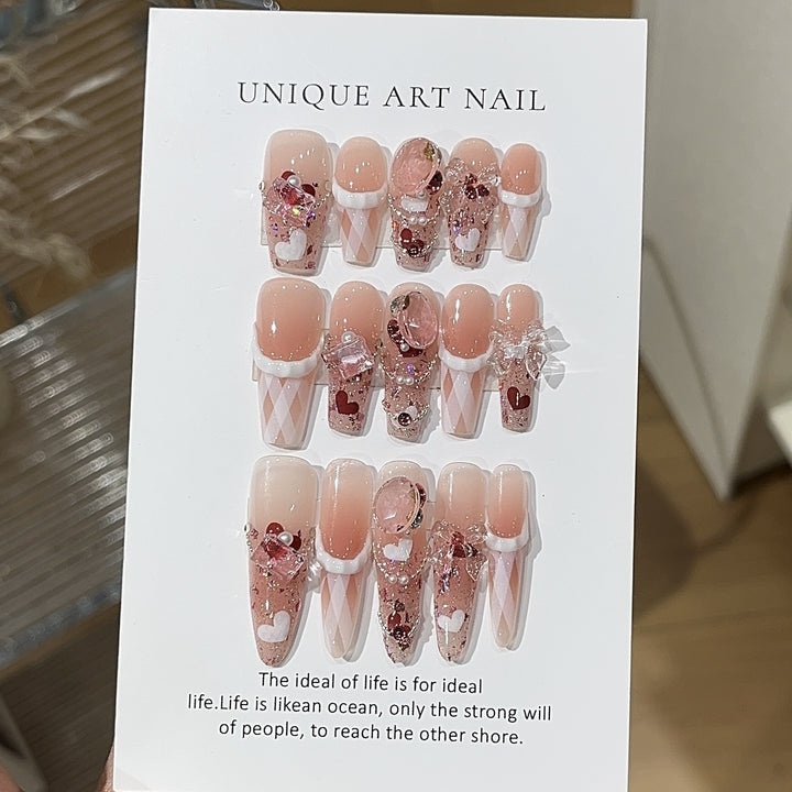 Nail Art Press-On Set Stornfield