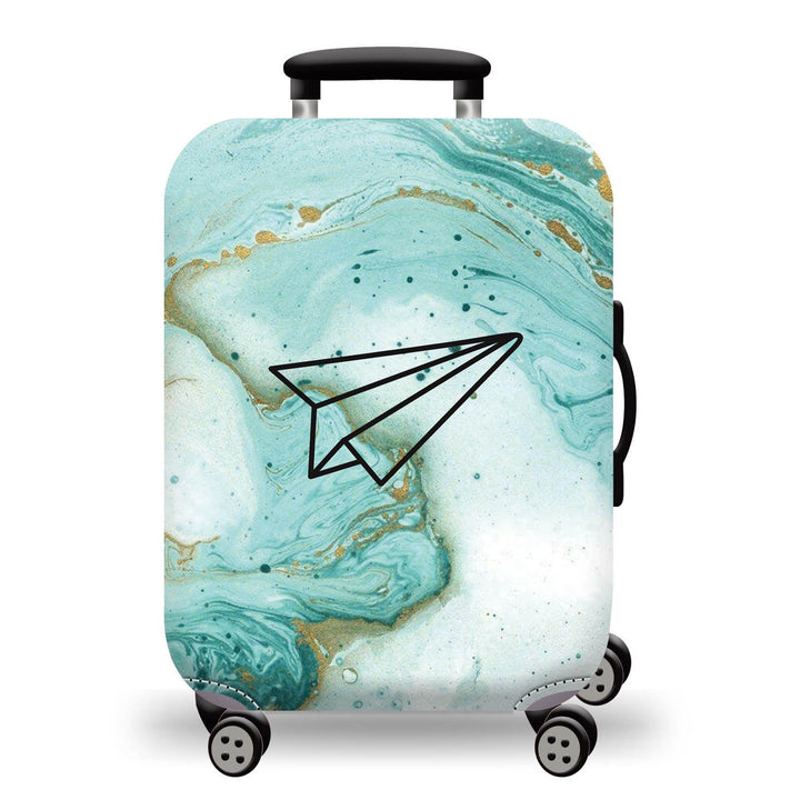 Unisex Hard-shell suitcase with stunning mountain landscape design Stornfield