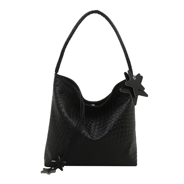 Textured Weave Handheld Shoulder Bag Stornfield