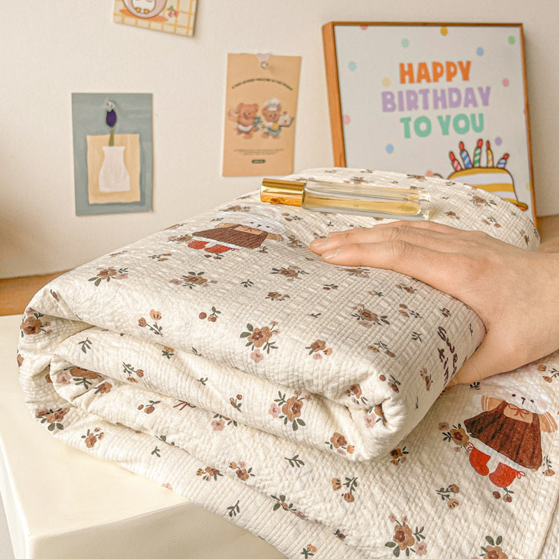 Reversible Playful Baby Quilt