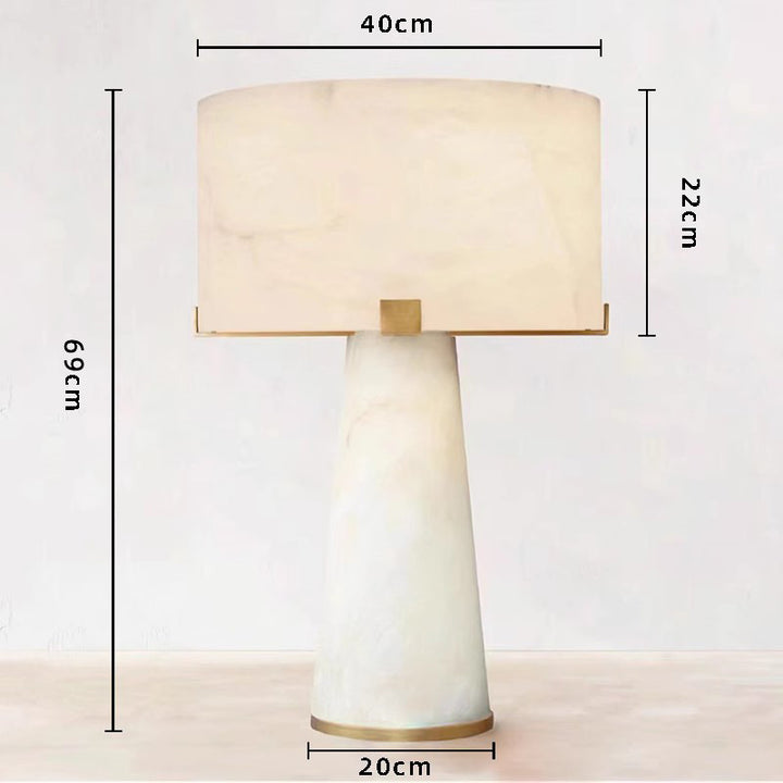 Elegant Marble Floor Lamp