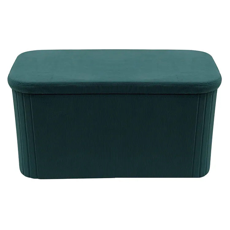 Elegant Upholstered Storage Stool Stornfield