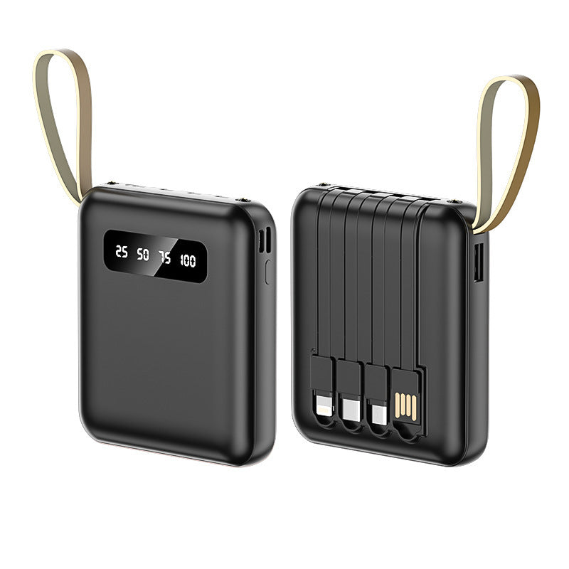 Multifunctional Power Bank with Integrated Cable System Stornfield