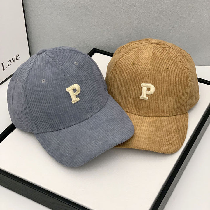 Women's Corduroy Adjustable Baseball Cap Stornfield