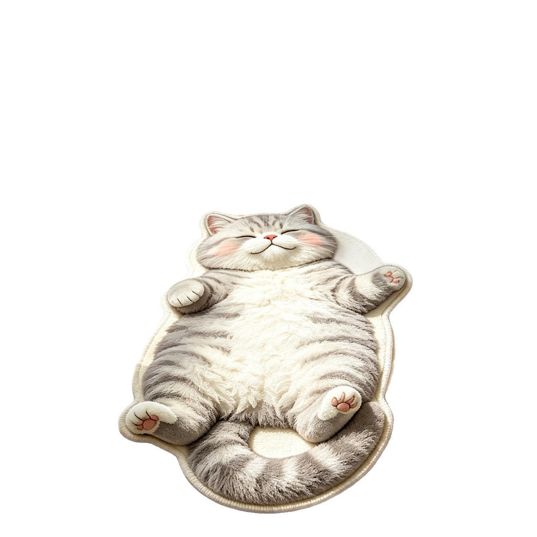 Cute Cat-Shaped Bath Mat