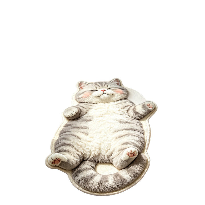 Cute Cat-Shaped Bath Mat