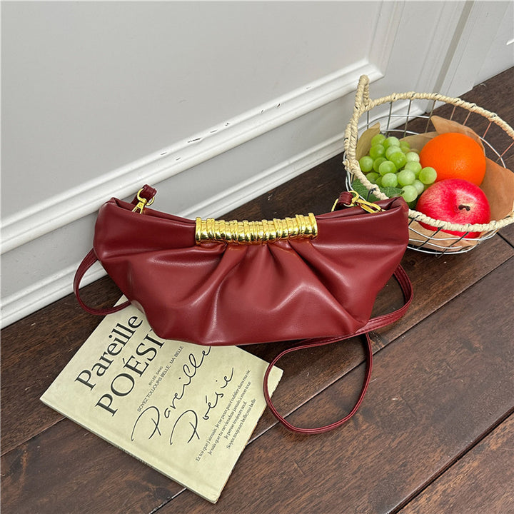 Stylish Gathered Evening Clutch