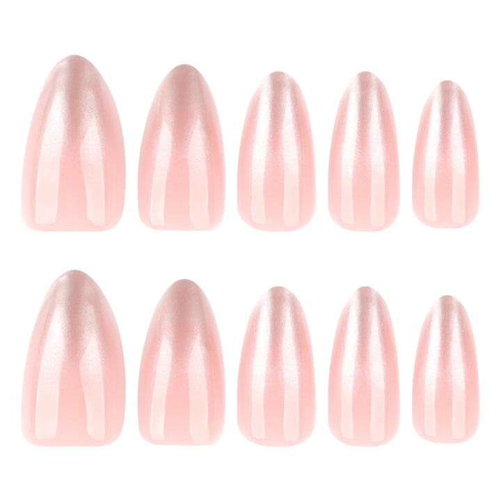 Exquisite Nail Extensions with Elegant Gradient and Glossy Tips Stornfield