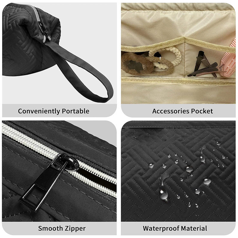 Cosmetic organizer with insulating inner compartment Stornfield