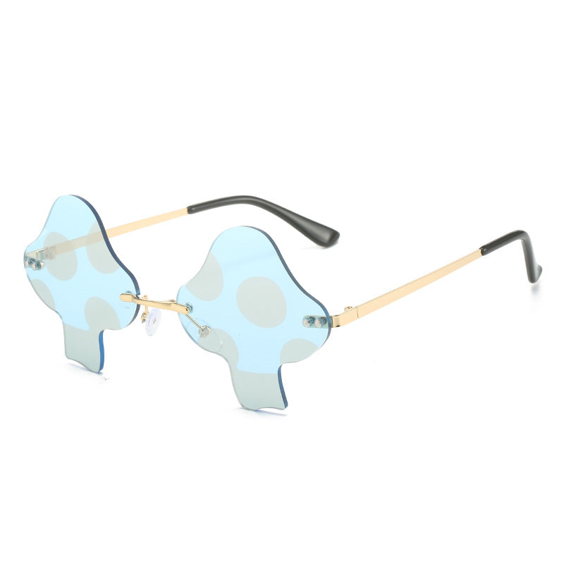 Unique Oversized Polka Dot Frame Sunglasses Stornfield