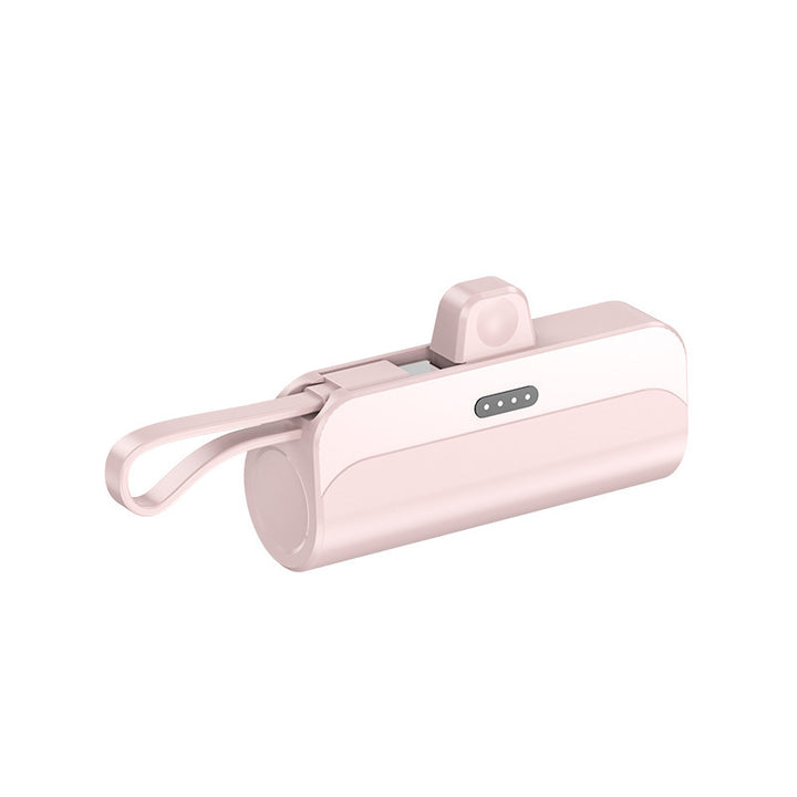 Compact power bank with integrated charging connector Stornfield