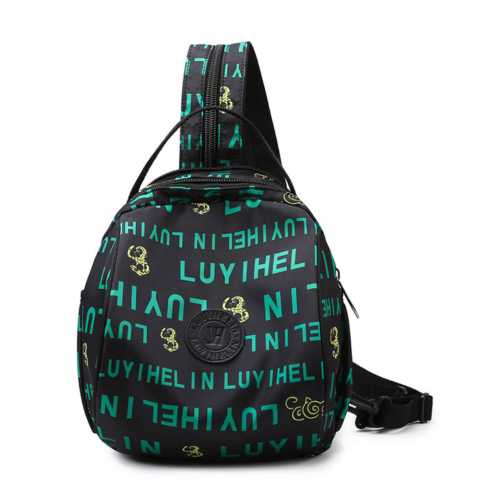 Geometric Patterned Backpack Stornfield