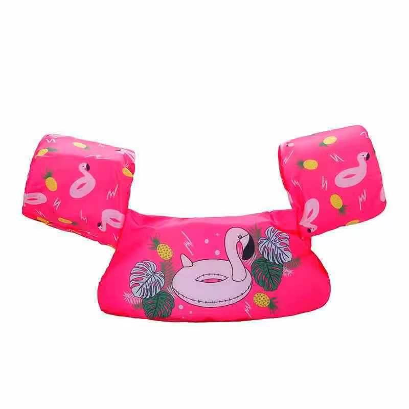 Women's Inflatable Swim Aid with Colorful Flamingo Design Stornfield