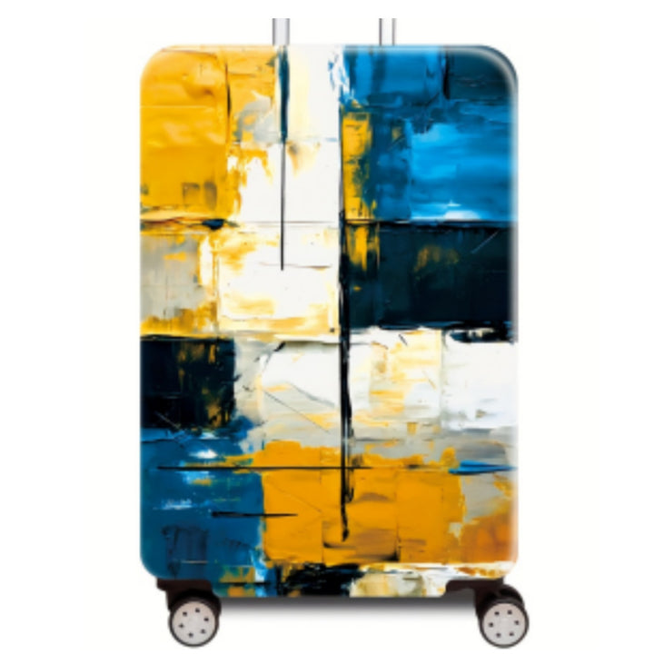 Women Hard Shell Suitcase with Modern Abstract Art Design Stornfield