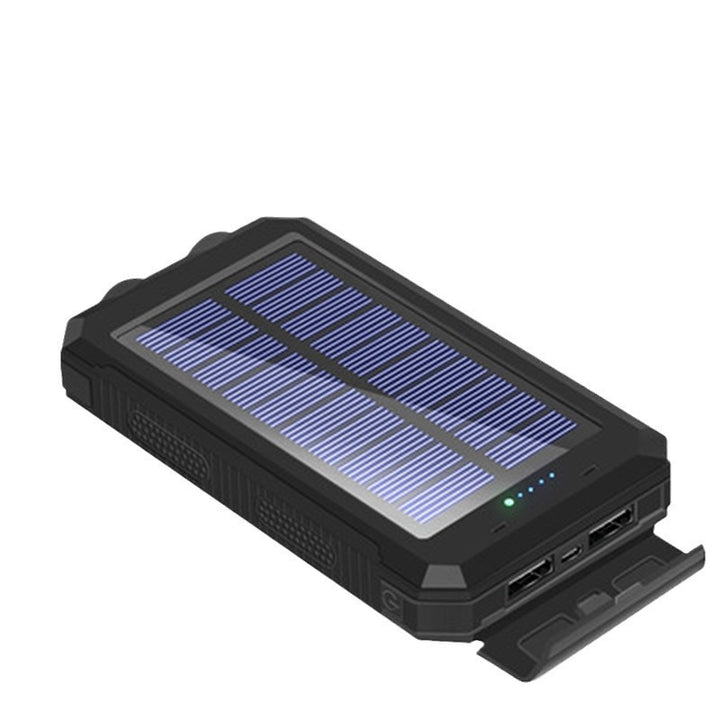 Solar-powered power bank with high capacity and shock-resistant design Stornfield