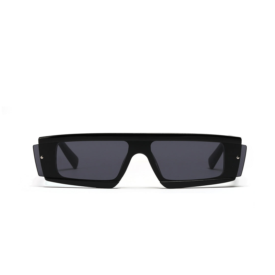 Women's oversized rectangular sunglasses with fashionable tortoiseshell design Stornfield