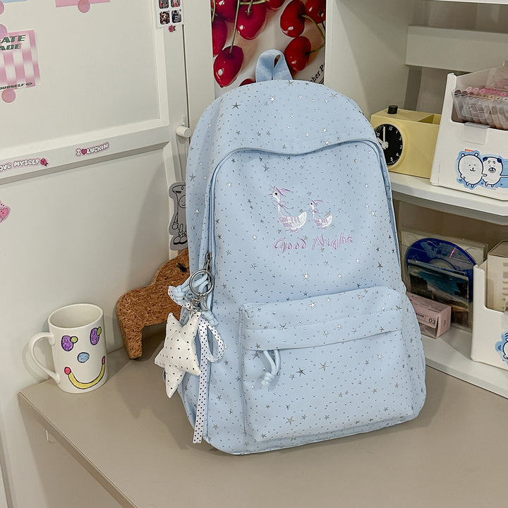 Star-Embellished Casual Backpack Stornfield 1791205643