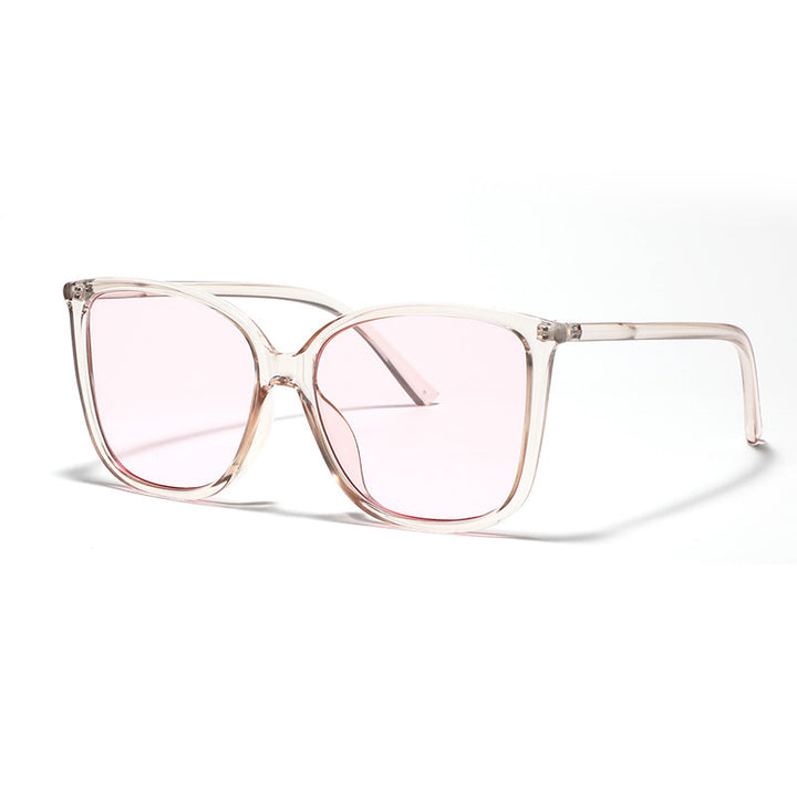 Ladies Cat-Eye Sunglasses with Luxurious Transparent Frame and UV Protection Stornfield