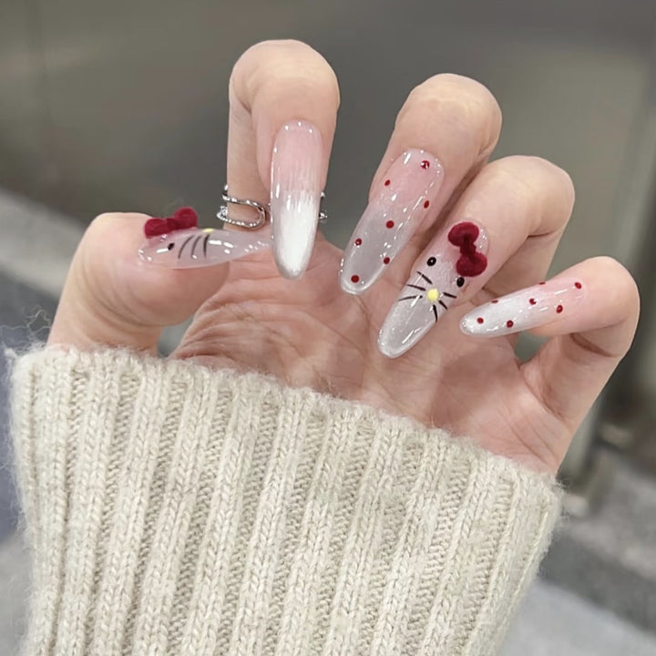 Cute Character-Themed Press-On Nails Stornfield